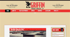 Desktop Screenshot of griffintradegroup.com