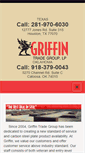Mobile Screenshot of griffintradegroup.com